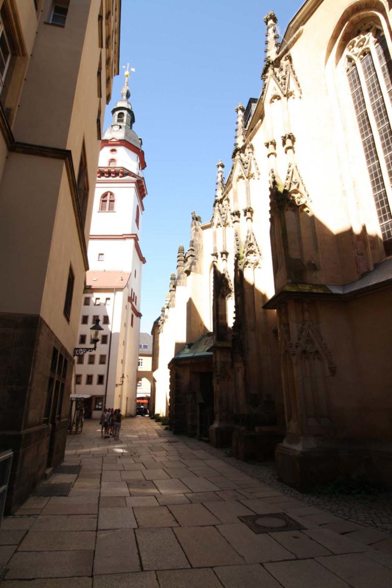Kirchgässchen Jakobikirche, Foto: Malik Ouada Kirchgässchen Jakobikirche, Foto: Malik Ouada