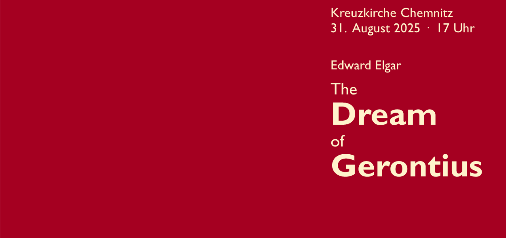 Edward Elgar: The Dream of Gerontius