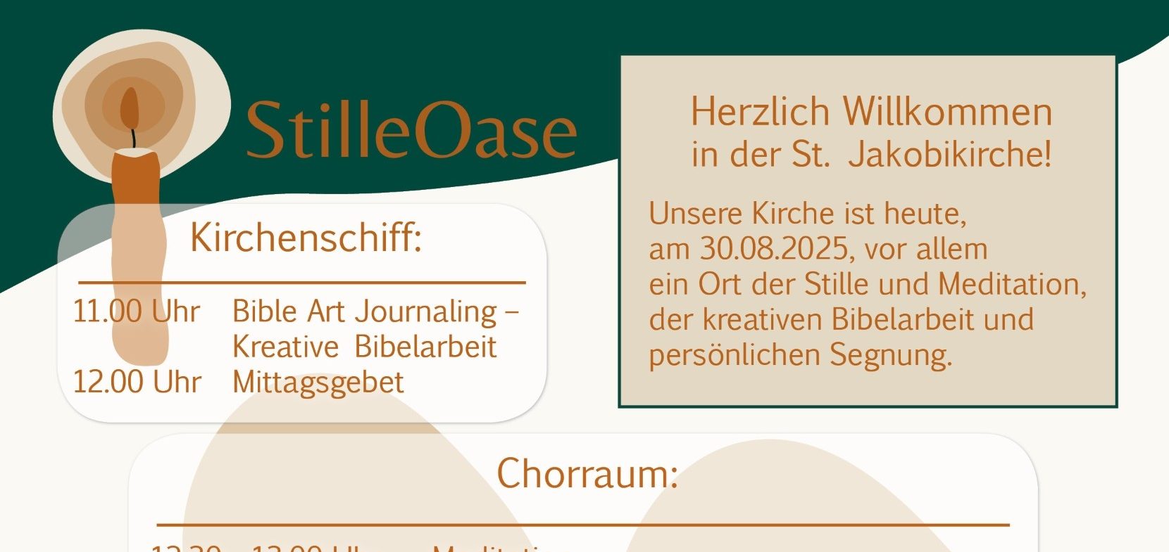 Ort der Stille und Meditation